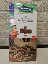 Wallies Wallpaper 15 African Style Border Cutouts - Trading Spaces - NIP