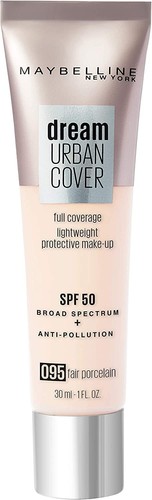 Maybelline Dream Urban Cover Foundation All-In-One Protective Makeup SPF 50 New - Picture 7 of 29