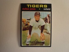1971 Topps Baseball Dalton Jones Card # 367