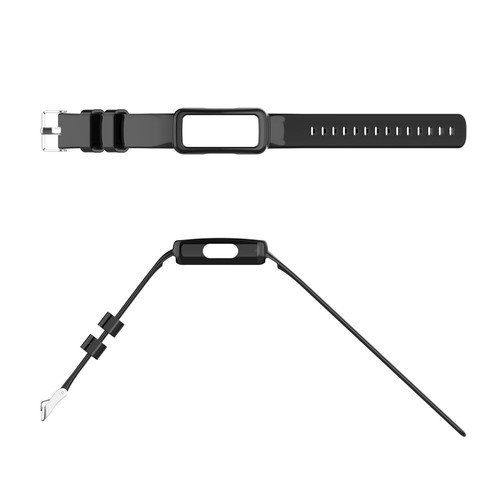 Nylonowa / skórzana / silikonowa bransoletka do Fitbit Inspire 3 metalowa milanese loop pasek zastępczy - Zdjęcie 345 z 353
