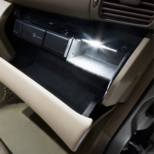 MERCEDES W203 LED INTERIOR KIT FULL PREMIUM 14 WHITE BULBS ERROR FREE S203 - Picture 10 of 12