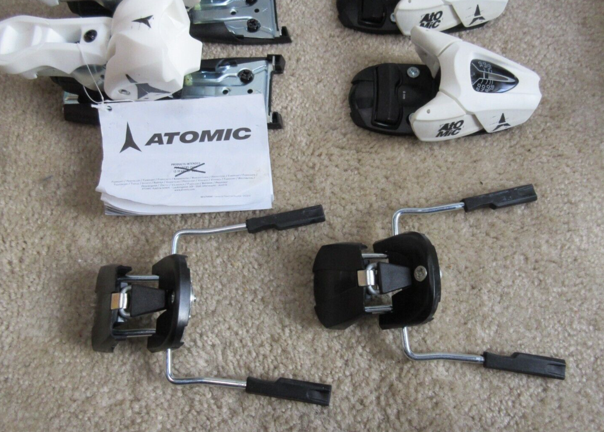 Atomic AD5001316090 N FFG 7 B90 White Jr. Junior Ski Binding Set