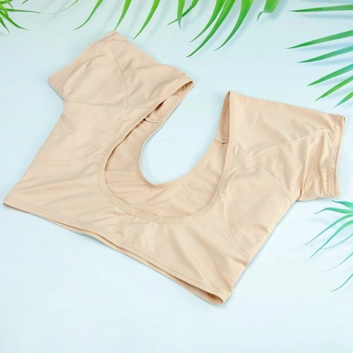 Almohadillas para sudor en forma de camiseta reutilizables lavables axilas almohadillas absorbentes de sudor - Imagen 6 de 20