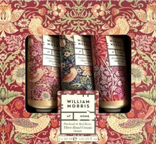 William Morris | Patchouli & Red Berry | Hand Cream Vegan | Set of 3