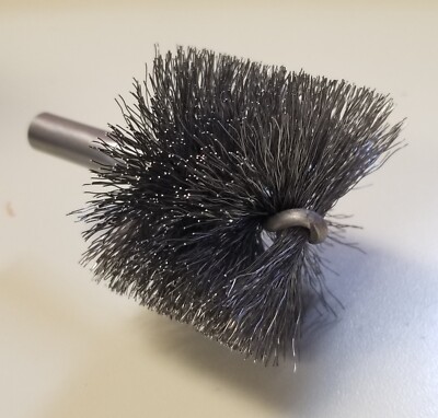 2'' Carbon Steel Power Tube Fitting Brush PACK OF 5, FREE SHIP CONT. USA ONLY