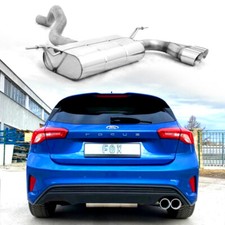 FOX Sportauspuff rechts 2x90mm Absorber Ford Focus IV ST-Line starre Hinterachse