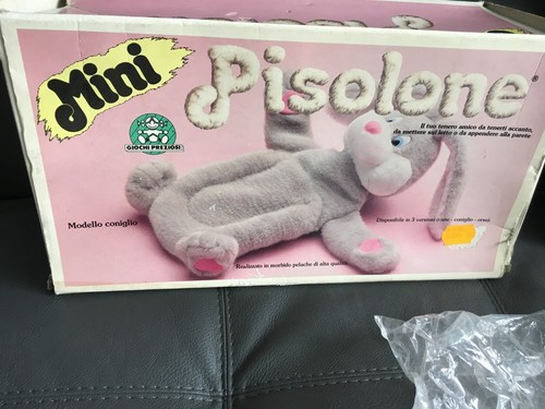 MINI PISOLONE CONIGLIO SACCO A PELO ANNI 80 / 90 pupazzo plush GIOCHI PREZIOSI - Foto 5 di 9