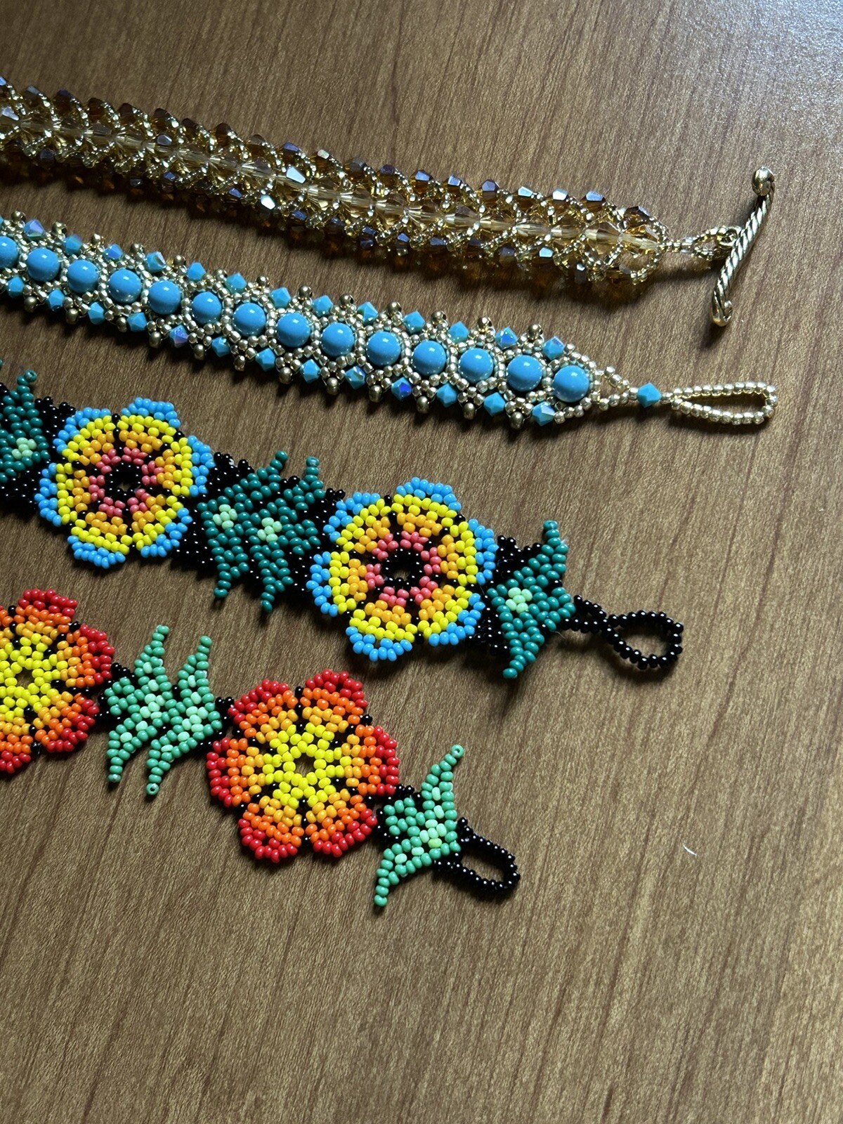 4 Beaded Bracelets - image 6