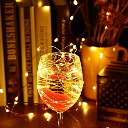 5M 50 LEDs String Fairy Lights USB Remote Control Timer Copper Wire DIY Decor - Picture 10 of 13