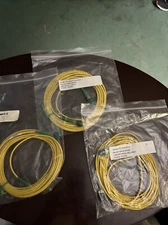 LOT 3 THORLABS P3-1550A-FC-5  P3-6324-FC-5  P3-830A-FC-5 SINGLE MODE PATCH CABLE