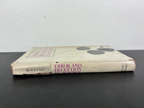 Error and Deception in Science by Jean Rostand - 1960 - Picture 3 of 9
