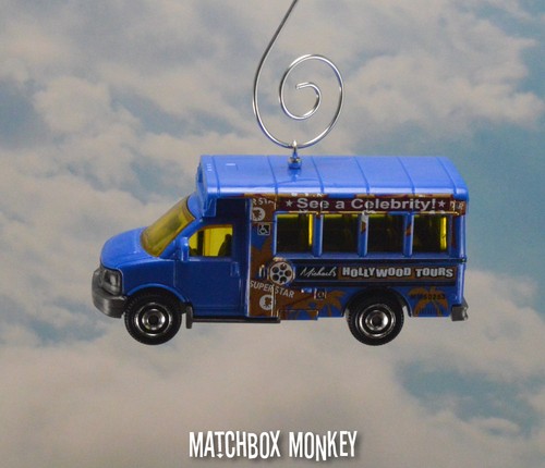Hollywood Celebrity Tours Party Limo Bus Custom Christmas Ornament Adorno School - Afbeelding 1 van 11