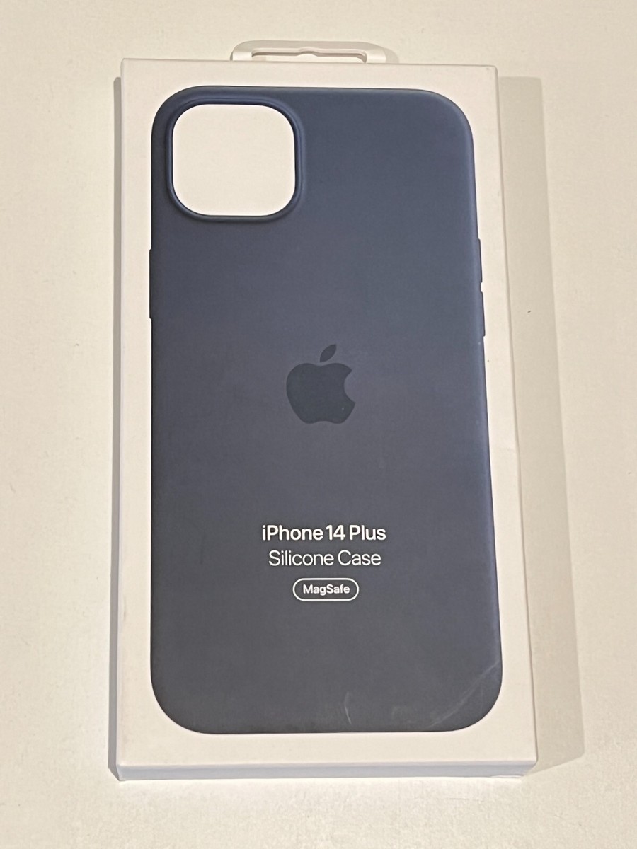 Apple Silicone Case with MagSafe for iPhone 14 Plus - Storm