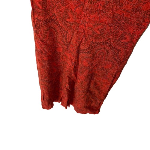 Free People Lounge Pants Womens Size Small Wide Leg Pure Rayon Spice Combo New - Picture 5 of 10