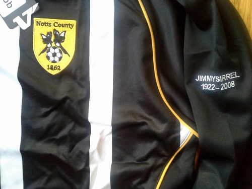 NOTTS COUNTY FC (2XL, XL) SCHWARZ/WEISS VANDANEL FUSSBALLSHIRT FUSSBALLTRIKOT BRANDNEU MIT ETIKETT - Bild 11 von 11