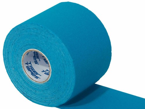 Kinesiology Tape Sports Gym Physio Muscle Injury Support 5cm x 5m - Blue- Isport - Picture 2 of 5