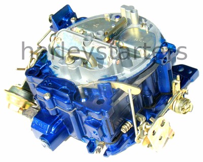 REBUILT MARINE CARBURETOR QUADRAJET FOR V6 4.3L ENGINES DIVORCED CHOKE BLUE