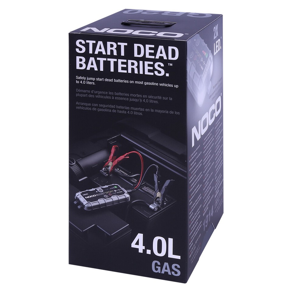 NOCO Genius GB20 Boost Sport 500A UltraSafe Lithium Jump Starter eBay