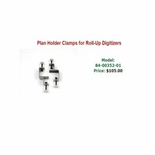GTCO Plan Holder Clamps for Roll-Up Roll-Up II Roll-Up III