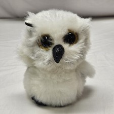 Ty Beanie Babies Boos Austin The Snow Owl 6in White Black Plush Stuffed Toy 2021