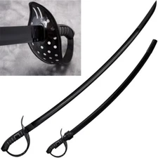 Cold Steel Thompson Saber Black 34" Blade/Cord Wrapped Ray Skin Handle - 88EBTS