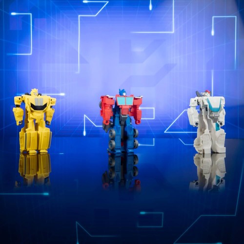 Transformers Toys Earthspark 1-Step Flip Changer Bumblebee 4-Inch Action Figure, - Picture 8 of 11