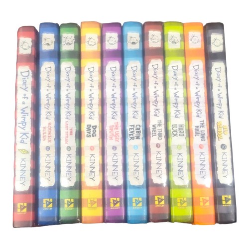 Lot 1 - 10 Diary of a Wimpy Kid Books Hardcover Book Set 2 3 4 5 6 7 8 9 1-10 - Picture 24 of 24