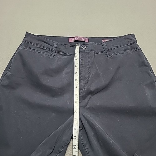 Gloria Vanderbilt Damen Hose Chino 16 Amanda Trousers Navy Blau - Bild 4 von 11