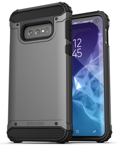 Für Robuste Samsung Galaxy S10e Hülle Militärqualität Robust Cover Grau - Bild 1 von 6