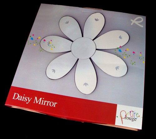 Flower Daisy Shape Wall MIRROR 42cm Home Bedroom Living Decor Decorative NEW - Picture 4 of 4