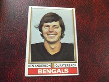 1974 TOPPS FOOTBALL #401 KEN ANDERSON BENGALS FREE SHIPPING