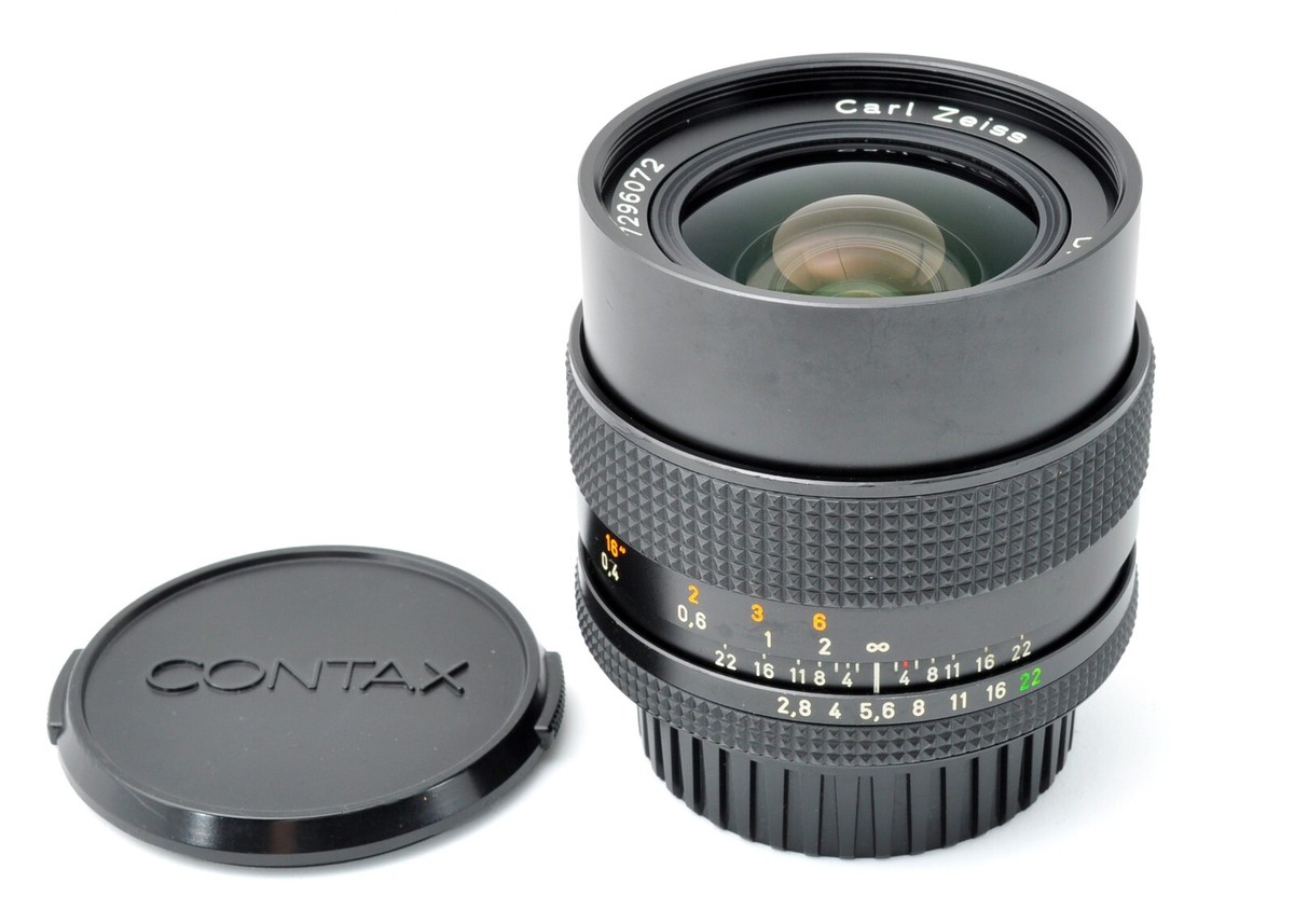 CONTAX Carl Zeiss Distagon T* 25mm F/2.8 MMJ [Near MINT] MF