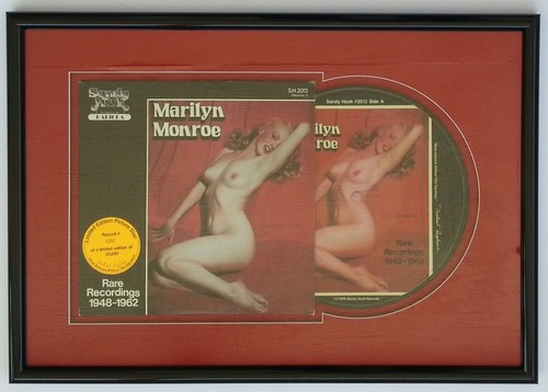 Marilyn Monroe Album Rare Recordings 1948-62 Matted/Framed Ltd. Ed. - Picture 3 of 5