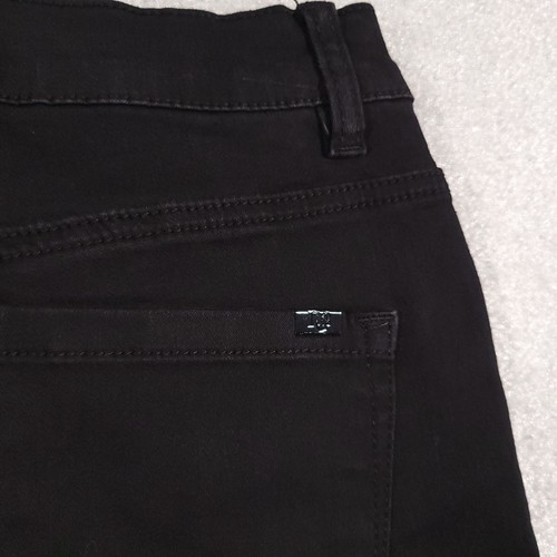 DG2 by Diane Gilman Stretch Capris Jegging Black Womens Size 4P Ladies - Picture 12 of 13