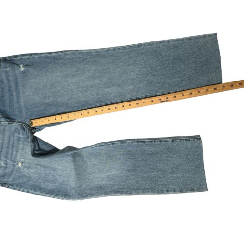 Joe’s Jeans Women’s 32 Lara Raw Hem Straight Ankle Denim Jeans - Picture 7 of 10