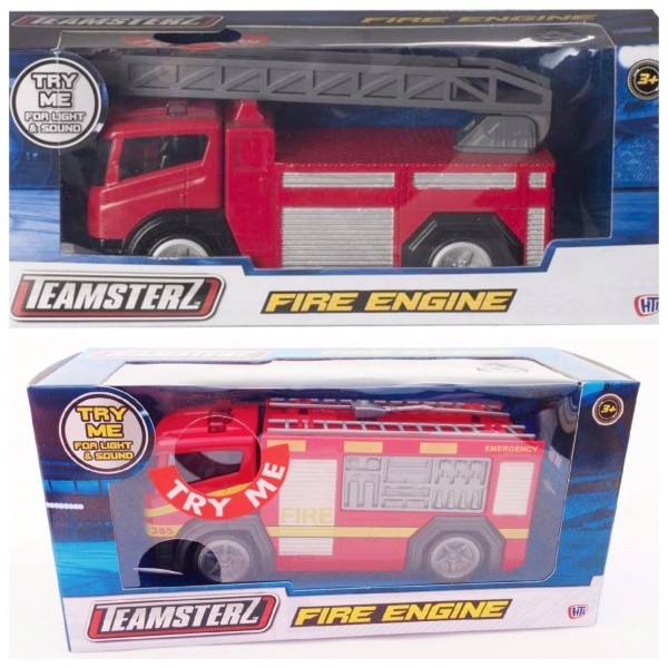 emergency vehicle toy set