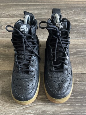 Nike Air Force 1 Boys Sz 4Y SF AF1 MID Urban Utility FTWR Goddess Of Victory