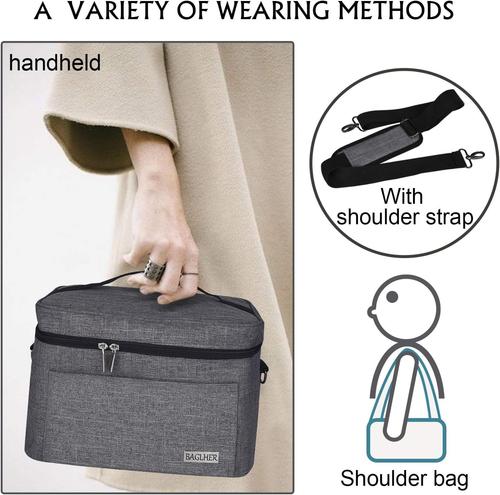 丨Toaster Storage Bag,Carrying Bag,Compatible with Most 2-Slice Toasters,With a F - Picture 7 of 12