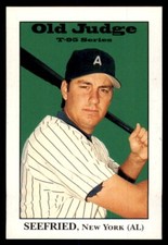 1995 Signature Rookies Old Judge T-95 Series Tate Seefried Baseball Cards #29