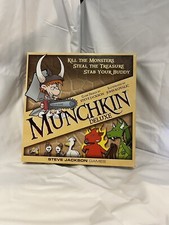 Steve Jackson Games SJG1483 Munchkin Deluxe Board Game OPENED Never Played