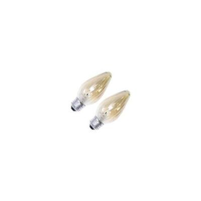 Sylvania 13823 - 25F/AIC/BL/2PK 120V F15 Decor Flame Tip Light