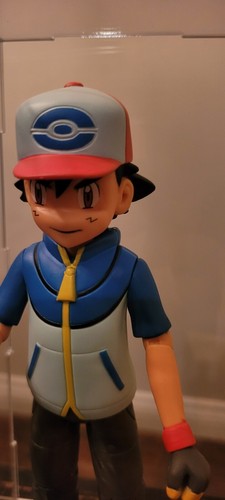 Ash Ketchum Pokemon Trainer Figure Jakks 6.5" & Pikachu Goku DBZ Cosplay Figure - Picture 9 of 15