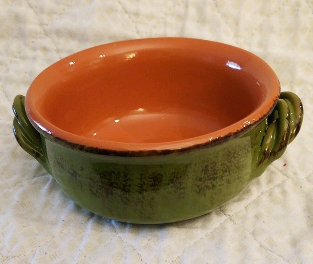 De Silva Italian Terre D'umbria Terra Cotta Bowl 5" Baking Dish eBay