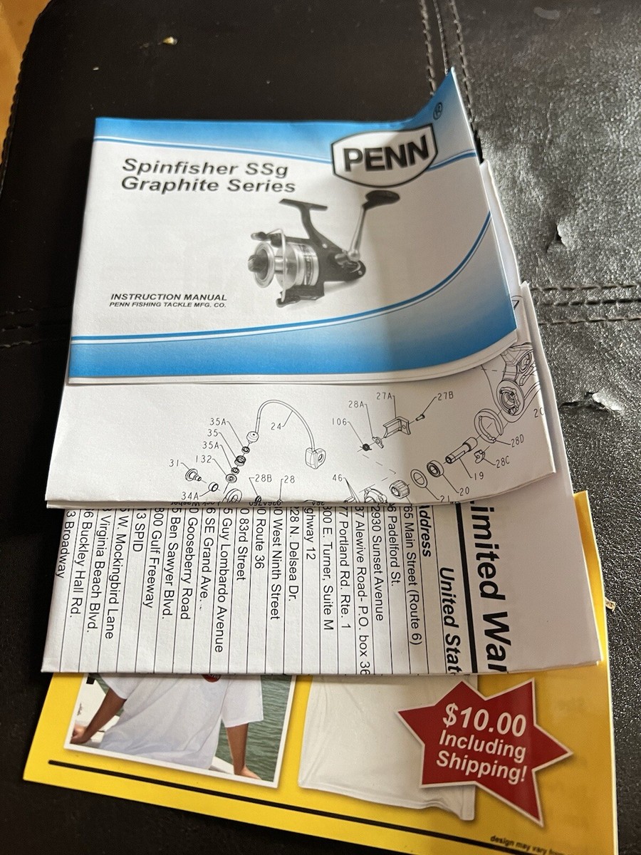 PENN 440 SSg Salt Water Fresh Water Ultralight Spinning Reel