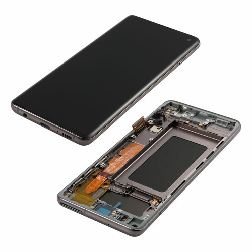 Conjunto de pantalla táctil LCD + marco para Samsung Galaxy S10 G973 negro - Imagen 2 de 3