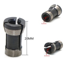 2pcs 1/4" 6.35mm collet chuck Engraving Trimming machine Electric Router