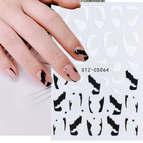 Nail Stickers Art Decal DIY Design Waterproof 3D Butterfly Heart Letters US NS7 - Picture 32 of 45