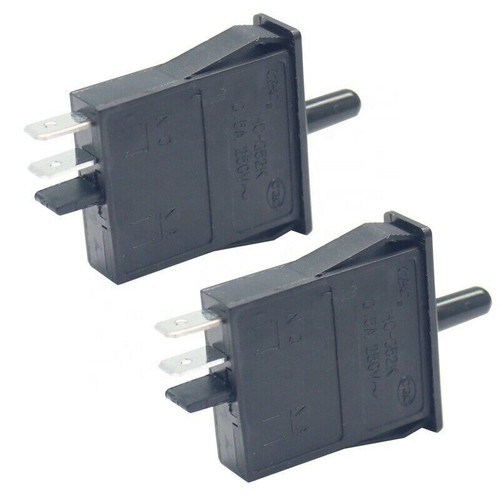 250V 4A push button door light control switch for refrigerator HC-052K (1-Pack) - Picture 2 of 5