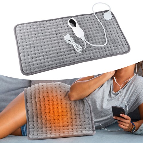 Heating Pad Electric Heat Cushion 60x30cm 10 Temperature Levels EU Plug 220-240V - Picture 1 of 24