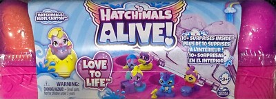 Hatchimals Alive! Carton Love To Life With 10+ Surprises Inside (New Sealed)